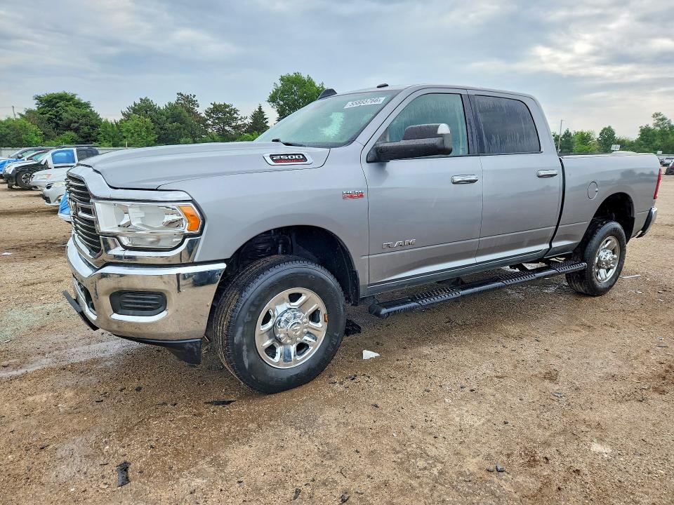 2019 Ram 2500 VIN 3C6UR5DJ8KG666424 COPART salvage auction — HAIL, Il - Salvage Certificate, sold $16,700 on 2026-07-09 (photo 1)