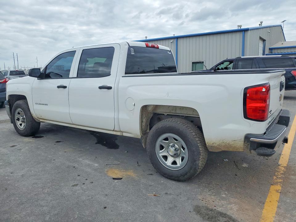 2014 Chevrolet Silverado VIN 3GCPCPEH6EG464331 COPART salvage auction — HAIL, Ok - Cert Of Title-Salvage, sold $3,050 on 2026-07-22 (photo 2)