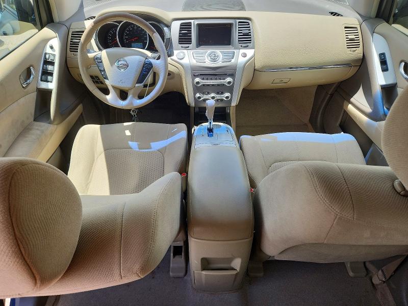 2013 Nissan Murano VIN JN8AZ1MW4DW322081 COPART salvage auction — MECHANICAL, Pa - Cert Of Title, sold $450 on 2026-07-31 (photo 8)