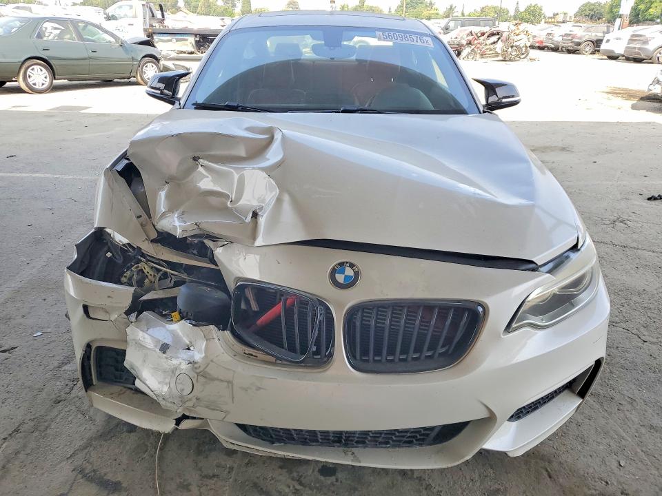 2015 BMW VIN WBA1J9C54FVX99254 COPART salvage auction — FRONT END, Ca - Salvage Certificate, sold $200 on 2026-08-03 (photo 5)
