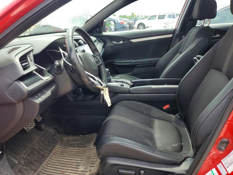 2021 Honda Civic VIN 2HGFC2F89MH012824 COPART salvage auction — SIDE, ON - PERMIT NO BRAND - UNFIT, sold $6,300 on 2026-07-02 (photo 7)