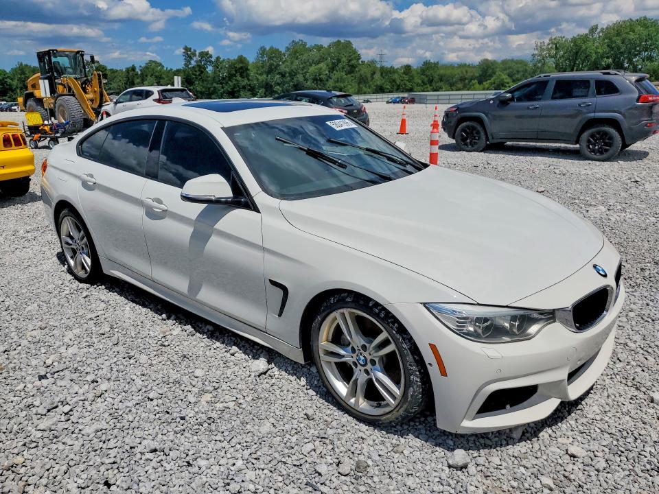 2015 BMW 4er VIN WBA4B3C5XFD669668 COPART salvage auction — MECHANICAL, Oh - Certificate Of Title, sold $3,000 on 2026-07-08 (photo 4)