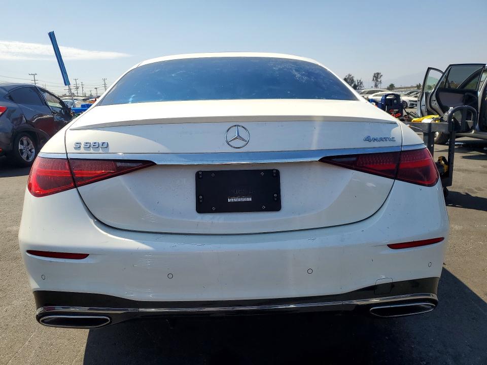 2022 Mercedes-benz VIN W1K6G7GB2NA157817 COPART salvage auction — REAR END, Ca - Salvage Certificate, sold $22,200 on 2026-07-27 (photo 6)