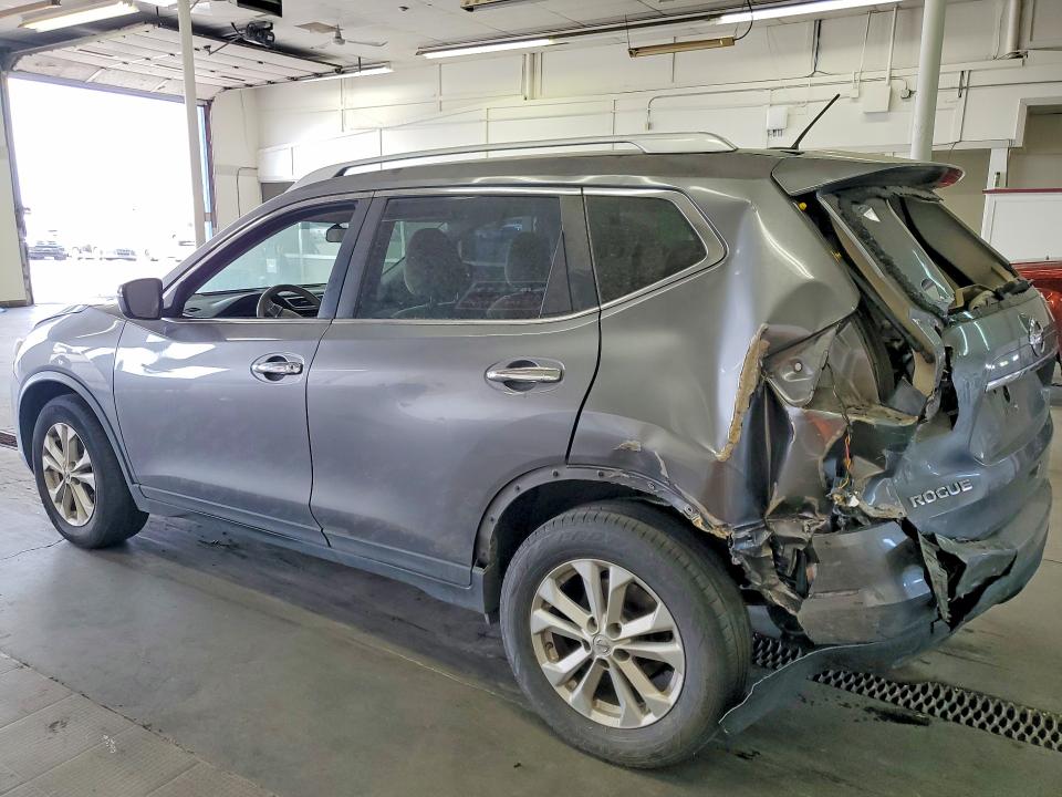 2015 Nissan Rogue VIN KNMAT2MT1FP501183 COPART salvage auction — REAR END, Wa - Vehicle Cert Of Ownership-Titl, sold $350 on 2026-07-10 (photo 2)