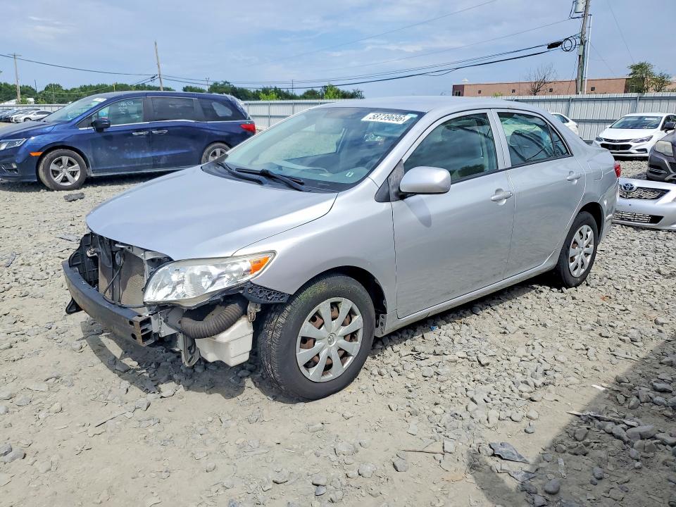 2010 Toyota Corolla VIN JTDBU4EE3A9118050 COPART salvage auction — FRONT END, Nj - Cert Of Title-Salvage, sold $2,050 on 2026-07-08 (photo 1)