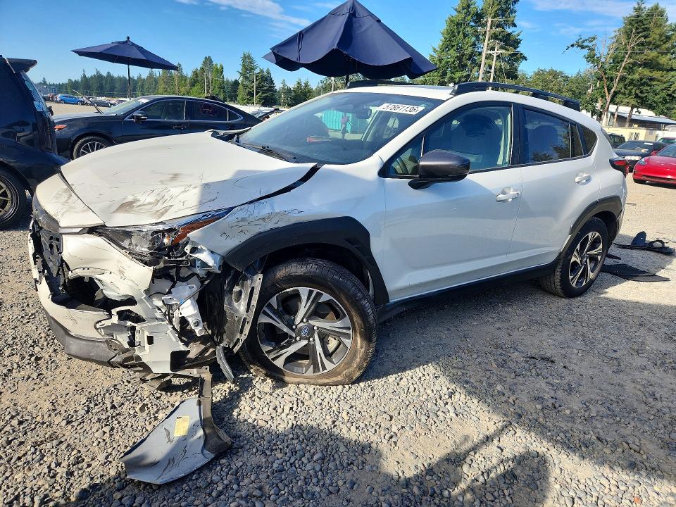 2024 Subaru VIN JF2GUADCXRH360762 COPART salvage auction — FRONT END, Wa - Bill Of Sale, sold $5,100 on 2026-07-02 (photo 1)