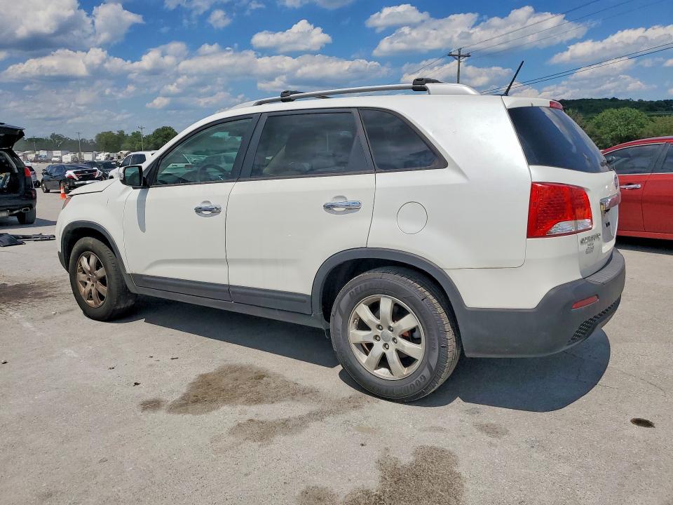 2012 Kia Sorento VIN 5XYKT3A66CG267890 COPART salvage auction — MINOR DENT/SCRATCHES, Tn - Certificate Of Title, sold $1,400 on 2026-07-06 (photo 2)