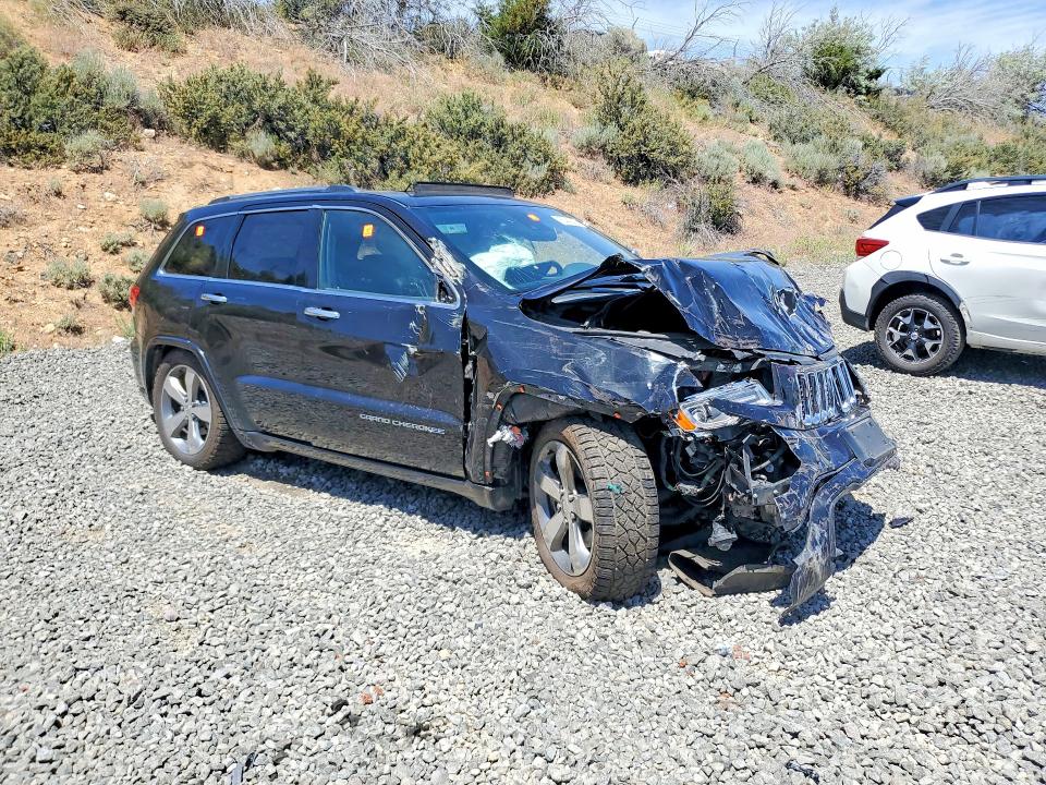 2014 Jeep Grand cherokee VIN 1C4RJFCT4EC446784 COPART salvage auction — FRONT END, CA - SALVAGE CERTIFICATE, sold $225 on 2026-07-02 (photo 4)