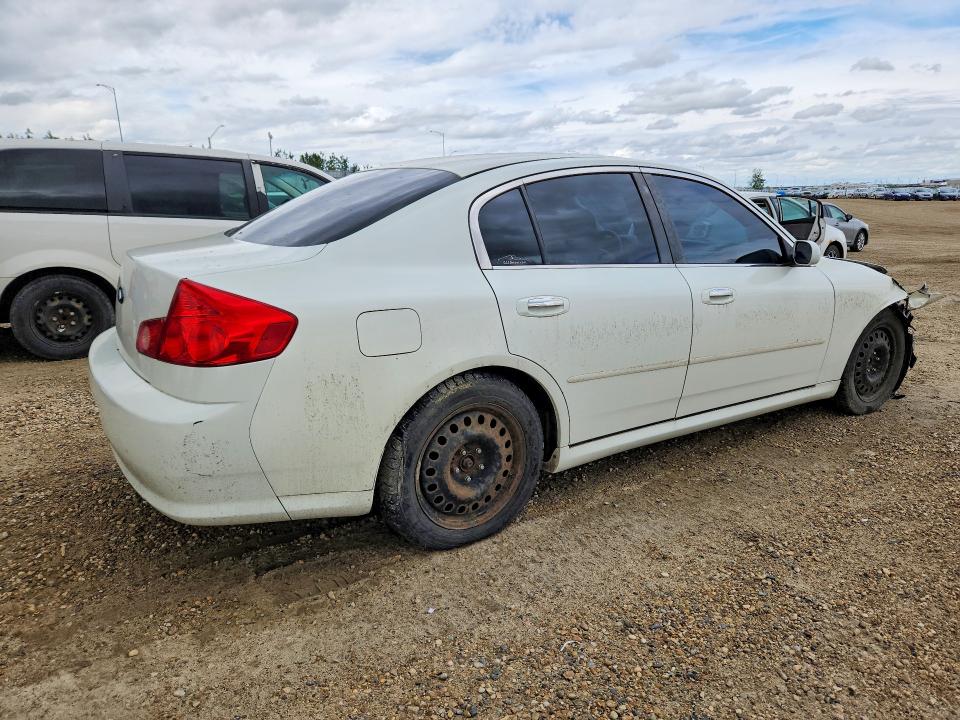 2006 Infiniti G35 VIN JNKCV51EX6M504920 COPART salvage auction — FRONT END, Ab - Bos - Salvage, sold $250 on 2026-07-09 (photo 3)