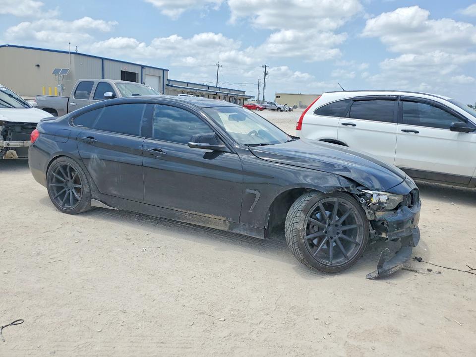 2016 BMW 4er VIN WBA4A9C50GGL87724 COPART salvage auction — FRONT END, Tx - Salvage Vehicle Title, sold $1,750 on 2026-07-23 (photo 4)