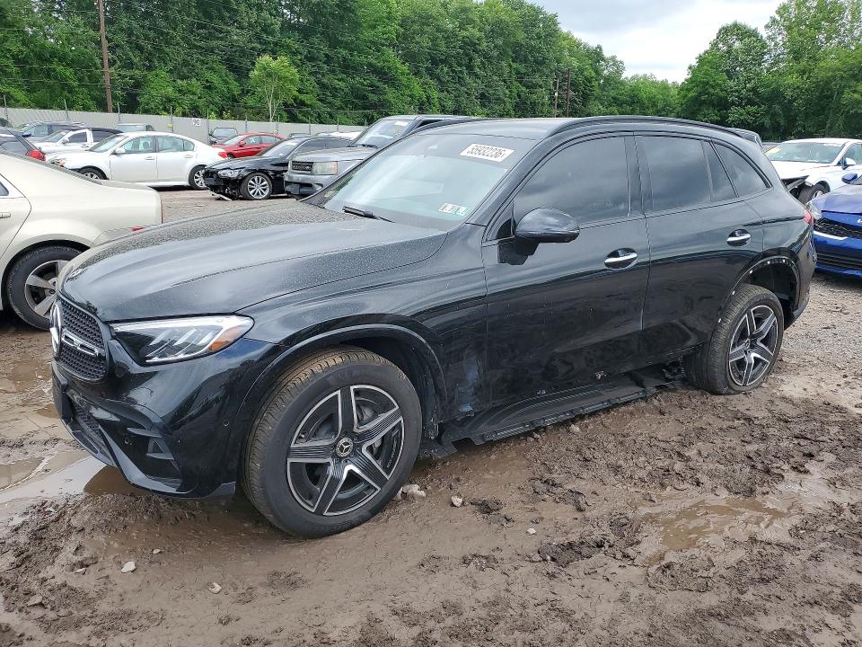 2024 Mercedes-benz Glc VIN W1NKM4HB3RF207639 COPART salvage auction — FRONT END, Pa - Certificate Of Salvage, sold $15 on 2026-07-29 (photo 1)