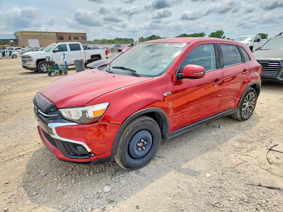 2019 Mitsubishi Outlander VIN JA4AP3AU2KU032053 COPART salvage auction — SIDE, Mo - Cert Of Title-Repossessed, sold $3,850 on 2026-07-07 (photo 1)