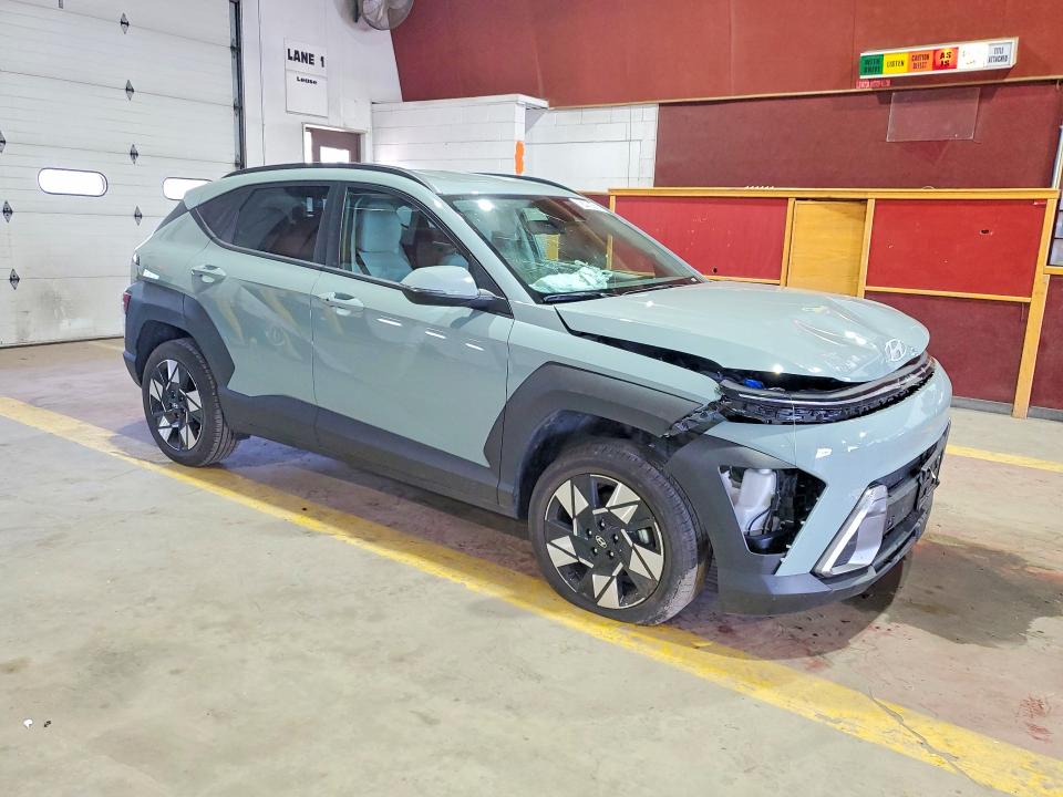 2025 Hyundai Kona VIN KM8HBCAB2SU303092 COPART salvage auction — FRONT END, AZ - CERT OF TITLE - SALVAGE, sold $6,700 on 2026-07-20 (photo 4)