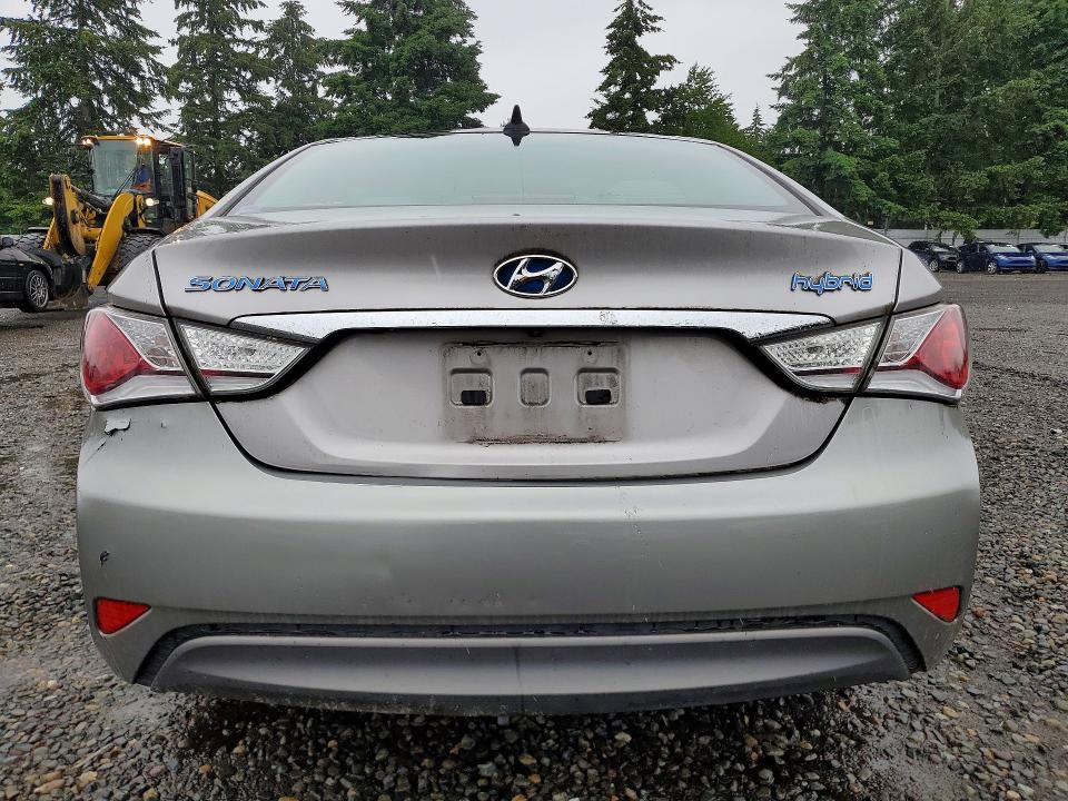 2011 Hyundai Sonata VIN KMHEC4A47BA015528 COPART salvage auction — REAR END, Wa - Vehicle Cert Of Ownership-Titl, sold $175 on 2026-07-31 (photo 6)