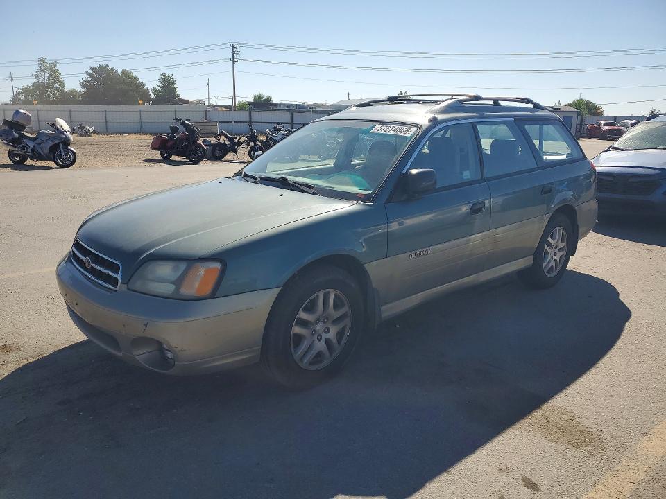 2000 Subaru LEGACY VIN 4S3BH6654Y7632204 — COPART salvage auction photo