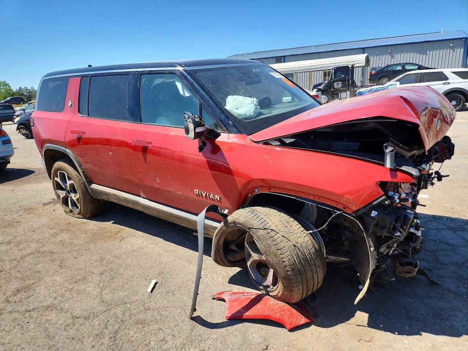 2024 Rivian VIN 7PDSGABA5RN033875 COPART salvage auction — ROLLOVER, Pa - Certificate Of Salvage, sold $5,400 on 2026-07-07 (photo 4)