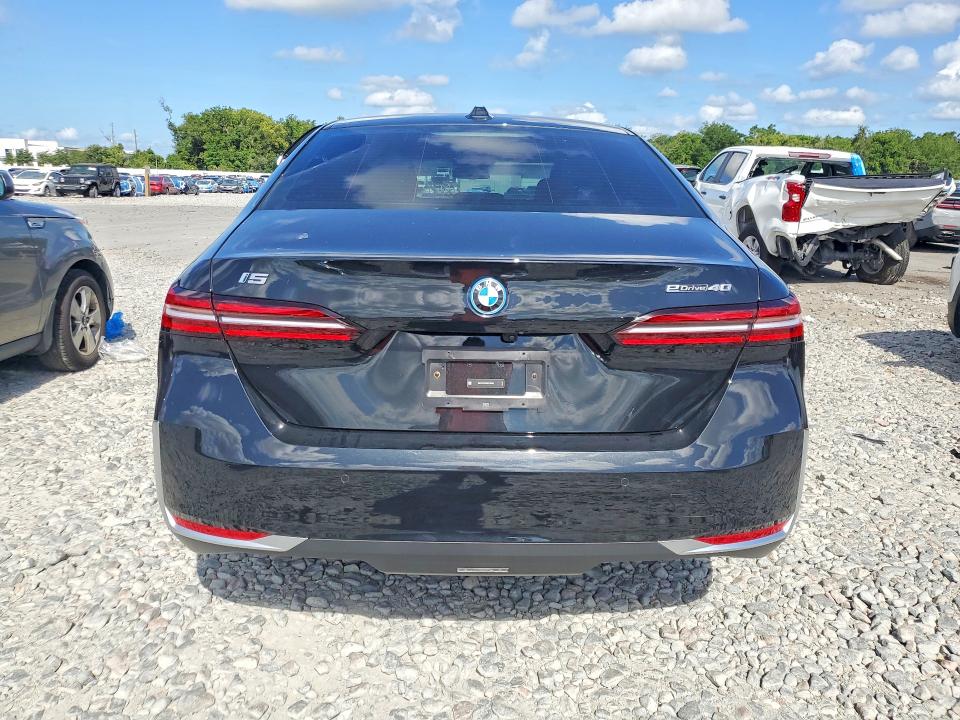 2025 BMW I5 VIN WBY33FK03SCT28498 COPART salvage auction — SIDE, Fl - Cert Of Title Slvg Rebuildable, sold $28,500 on 2026-08-17 (photo 6)