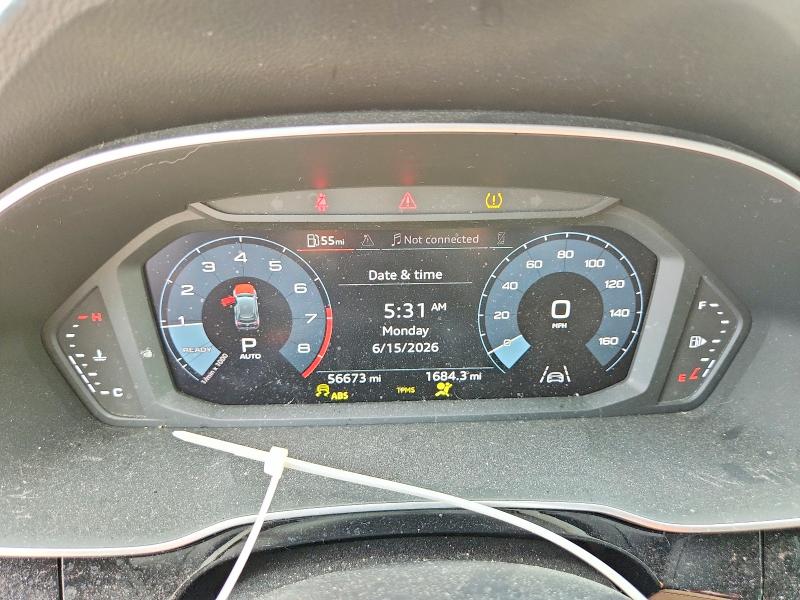 2021 Audi Q3 VIN WA1DECF31M1080652 COPART salvage auction — FRONT END, Ny - Mv-907A Salvage Certificate, sold $6,500 on 2026-07-20 (photo 9)