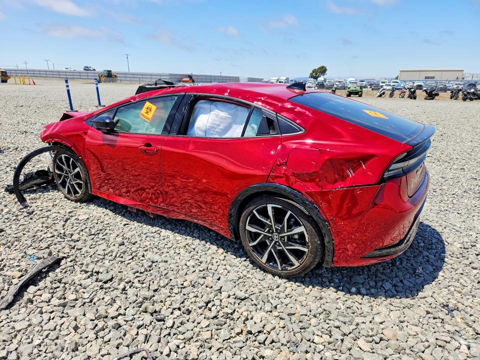 2026 Toyota Prius VIN JTDACACU5T3059841 COPART salvage auction — FRONT END, Ca - Salvage Certificate, sold $3,000 on 2026-07-16 (photo 2)
