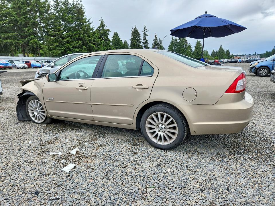 2008 Mercury Milan VIN 3MEHM08168R655942 COPART salvage auction — FRONT END, WA - BILL OF SALE, sold $150 on 2026-07-24 (photo 2)