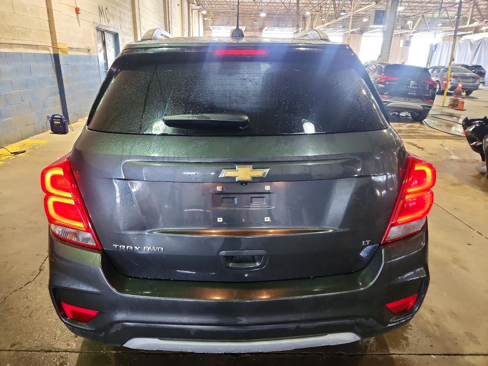 2017 Chevrolet Trax VIN KL7CJPSB8HB156995 COPART salvage auction — FRONT END, WV - CERTIFICATE OF TITLE, sold $600 on 2026-07-14 (photo 6)