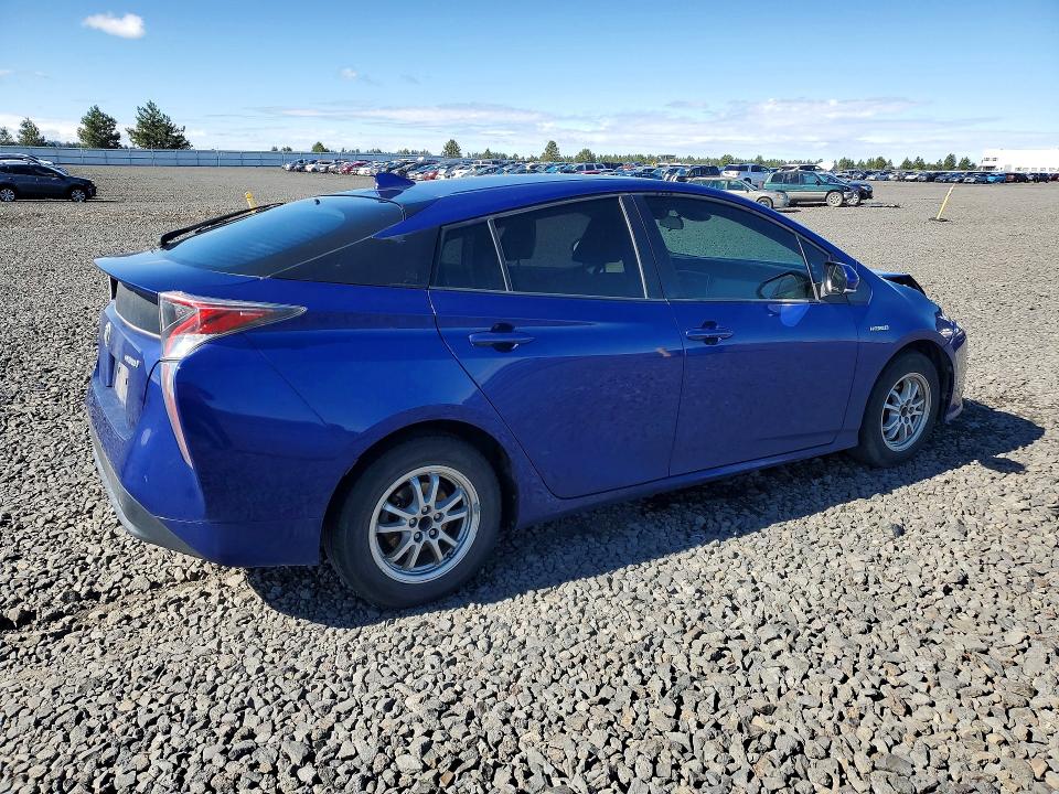 2017 Toyota Prius VIN JTDKBRFU2H3555978 COPART salvage auction — FRONT END, Wa - Bill Of Sale, sold $2,350 on 2026-07-08 (photo 3)