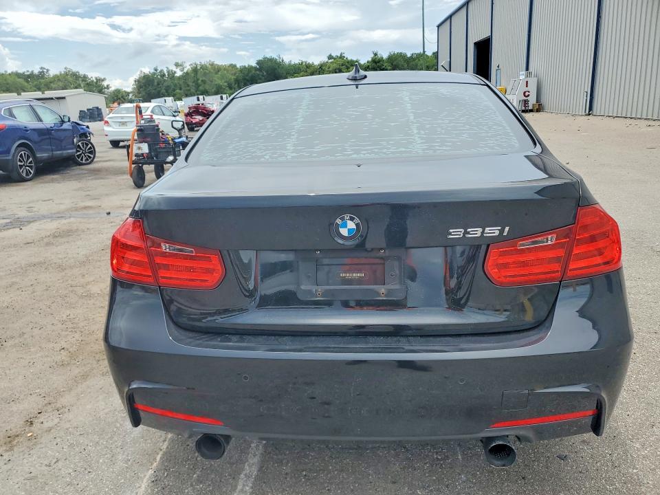 2014 BMW 3er VIN WBA3A9C52EF479240 COPART salvage auction — FRONT END, Fl - Cert Of Title Slvg Rebuildable, sold $1,700 on 2026-08-03 (photo 6)