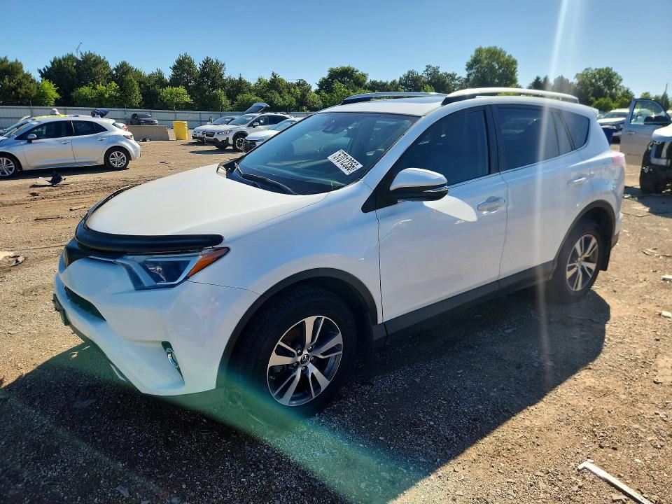 2016 Toyota Rav 4 VIN JTMRFREV3GJ065279 COPART salvage auction — FRONT END, Il - Salvage Certificate, sold $5,300 on 2026-07-21 (photo 1)