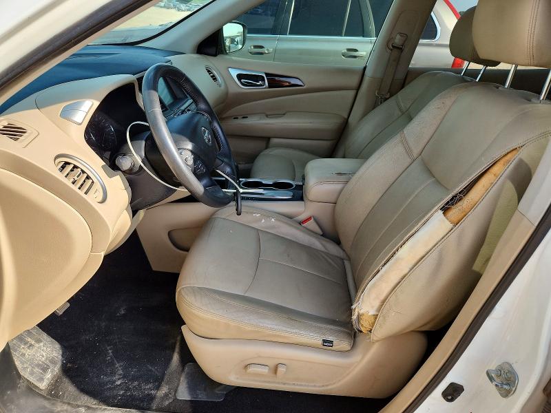 2018 Nissan Pathfinder VIN 5N1DR2MN6JC606438 COPART salvage auction — FRONT END, Tx - Certificate Of Title, sold $2,200 on 2026-07-09 (photo 7)