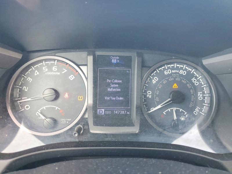 2019 Toyota Tacoma VIN 3TMBZ5DN2KM018226 COPART salvage auction — SIDE, Ca - Salvage Certificate, sold $8,000 on 2026-07-09 (photo 9)