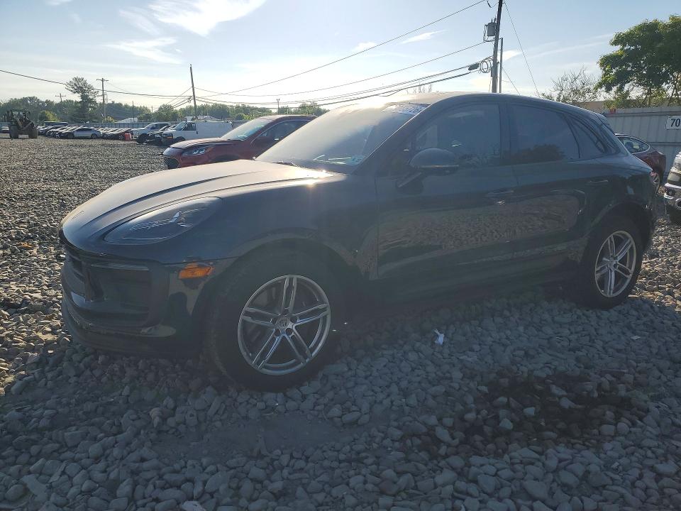 2022 Porsche Macan VIN WP1AA2A56NLB07114 COPART salvage auction — FRONT END, Nj - Cert Of Title-Salvage, sold $2,500 on 2026-07-22 (photo 1)