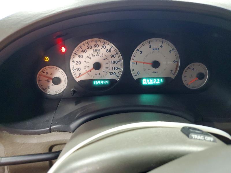 2006 Chrysler Town & country VIN 2A4GP54L56R715862 COPART salvage auction — FRONT END, Sc - Cert Of Title-Salvage, sold $225 on 2026-07-27 (photo 9)