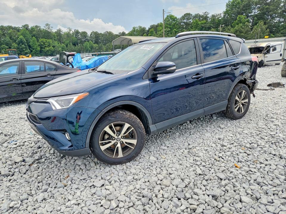 2017 Toyota Rav 4 VIN JTMWFREV5HJ133649 COPART salvage auction — REAR END, Ga - Cert Of Title-Salvage, sold $6,900 on 2026-07-07 (photo 1)