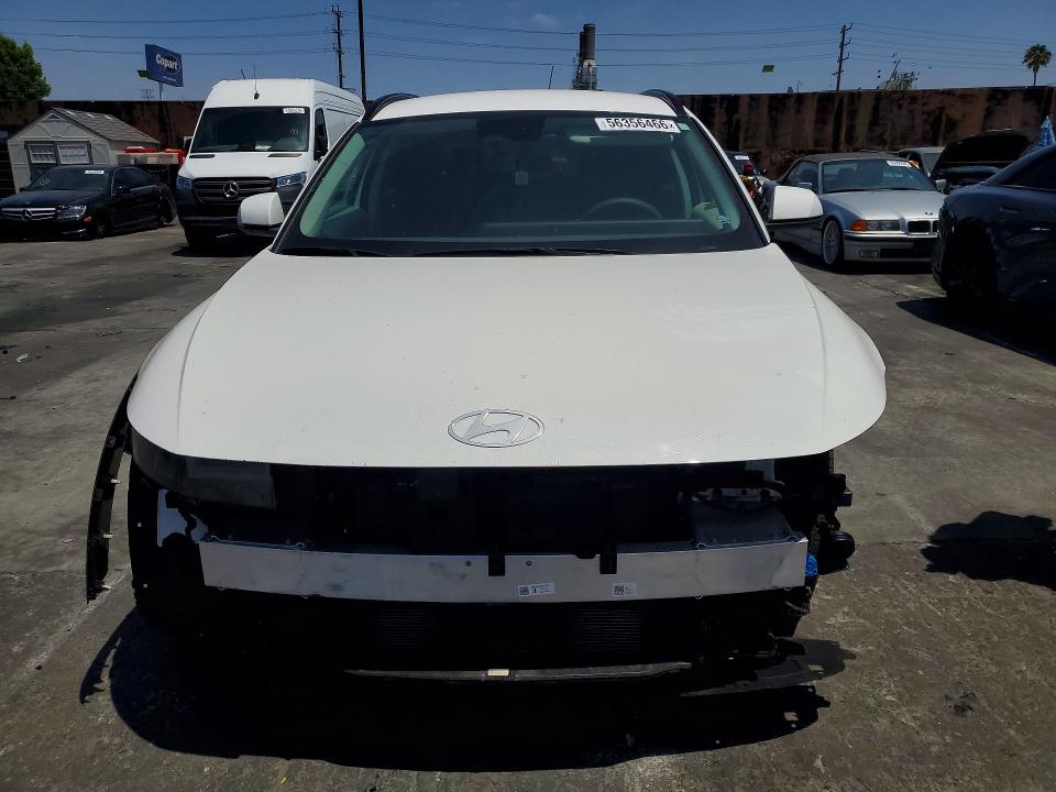 2025 Hyundai Ioniq VIN 7YAKN4DA0SY028396 COPART salvage auction — FRONT END, CA - SALVAGE CERTIFICATE, sold $12,300 on 2026-07-15 (photo 5)