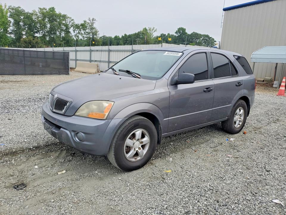 2007 Kia Sorento VIN KNDJD736275693703 COPART salvage auction — SIDE, Sc - Cert Of Title-Salvage, sold $625 on 2026-07-22 (photo 1)