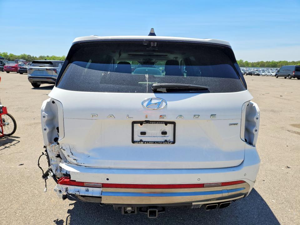 2024 Hyundai VIN KM8R7DGE8RU805810 COPART salvage auction — FRONT END, Ny - Mv-907A Salvage Certificate, sold $16,400 on 2026-07-06 (photo 6)