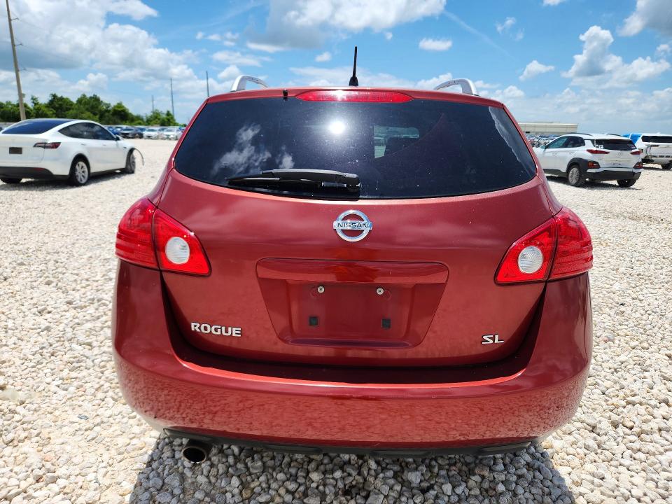 2009 Nissan Rogue sport VIN JN8AS58T79W048183 COPART salvage auction — FRONT END, Tx - Salvage Vehicle Title, sold $300 on 2026-07-02 (photo 6)