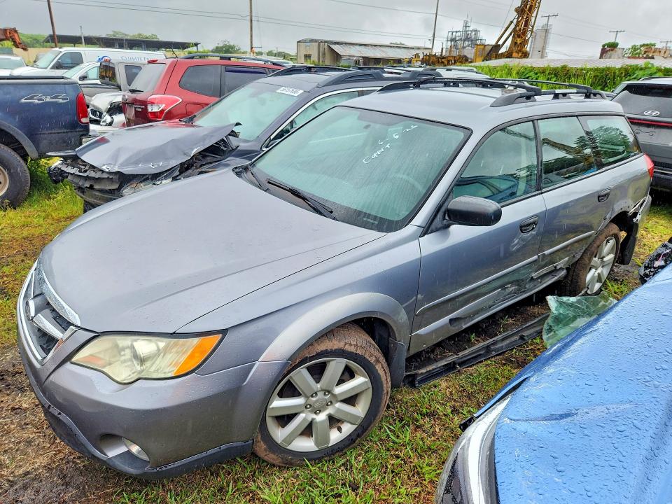 2009 Subaru Outback VIN 4S4BP61C597347999 COPART salvage auction — SIDE, Hi - Bill Of Sale - Parts Only, sold $1 on 2026-08-24 (photo 1)