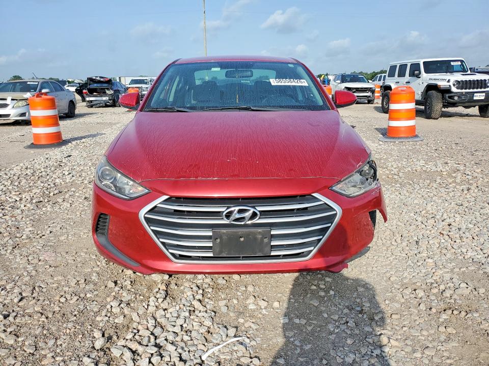 2017 Hyundai VIN KMHD84LF3HU401592 COPART salvage auction — FRONT END, Tx - Salvage Vehicle Title, sold $500 on 2026-07-27 (photo 5)