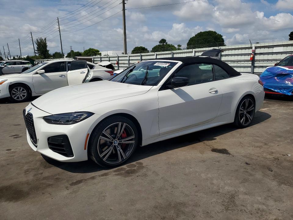 2024 BMW M440i VIN WBA53AT03RCP40732 — COPART salvage auction photo