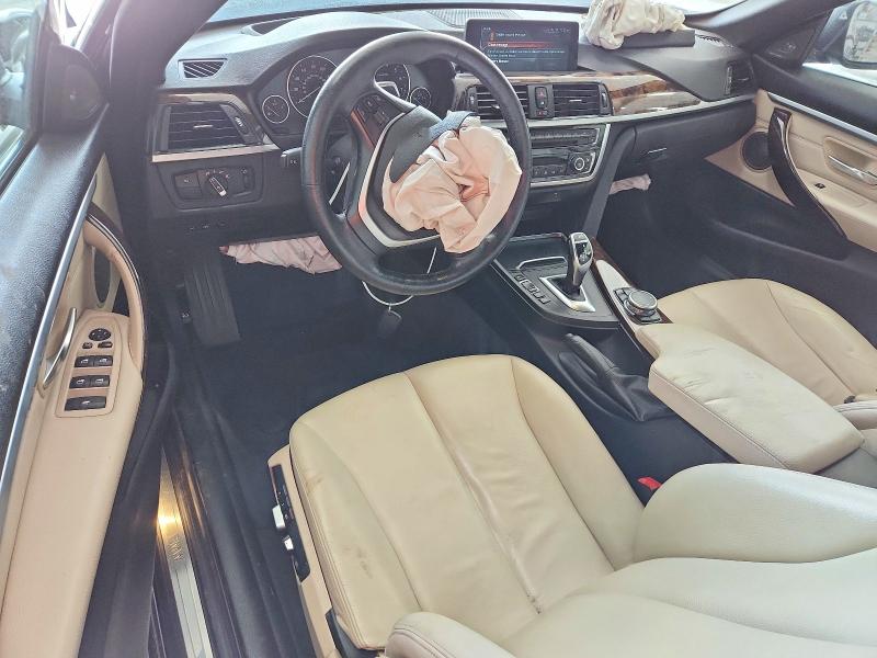 2017 BMW 4er VIN WBA4U9C55H5D44374 COPART salvage auction — FRONT END, Il - Salvage Certificate, sold $1,500 on 2026-08-05 (photo 8)