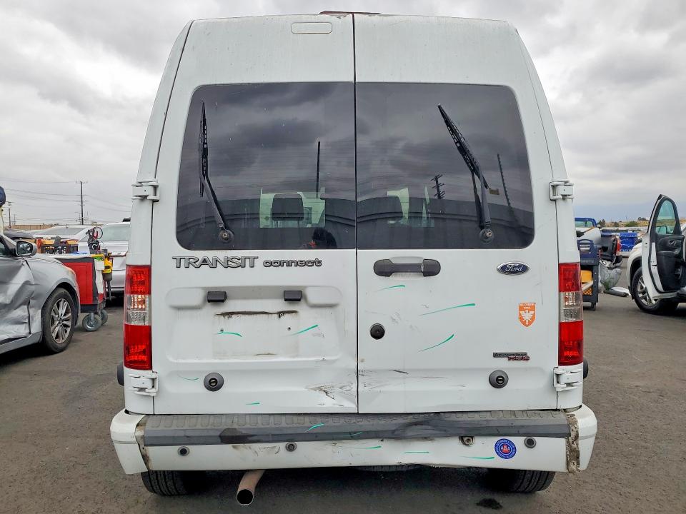 2013 Ford Transit VIN NM0LS7DN3DT170747 COPART salvage auction — REAR END, Ca - Salvage Certificate, sold $2,200 on 2026-07-22 (photo 6)