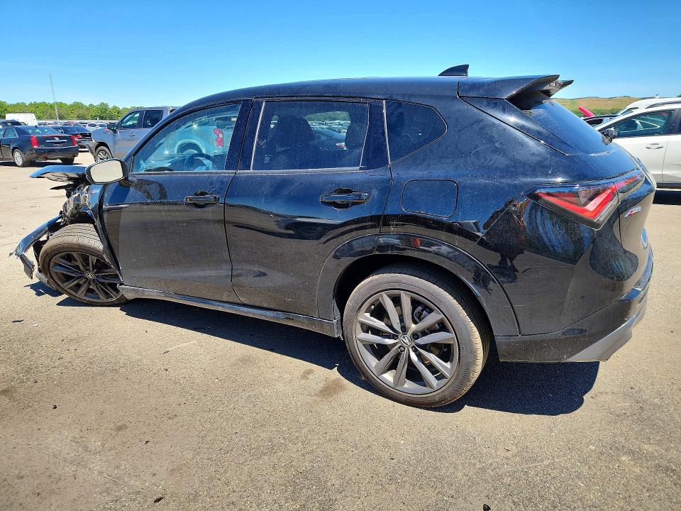 2025 Acura Adx VIN 3HDSA2H58SM710442 COPART salvage auction — FRONT END, NY - MV-907A SALVAGE CERTIFICATE, sold $7,400 on 2026-07-20 (photo 2)