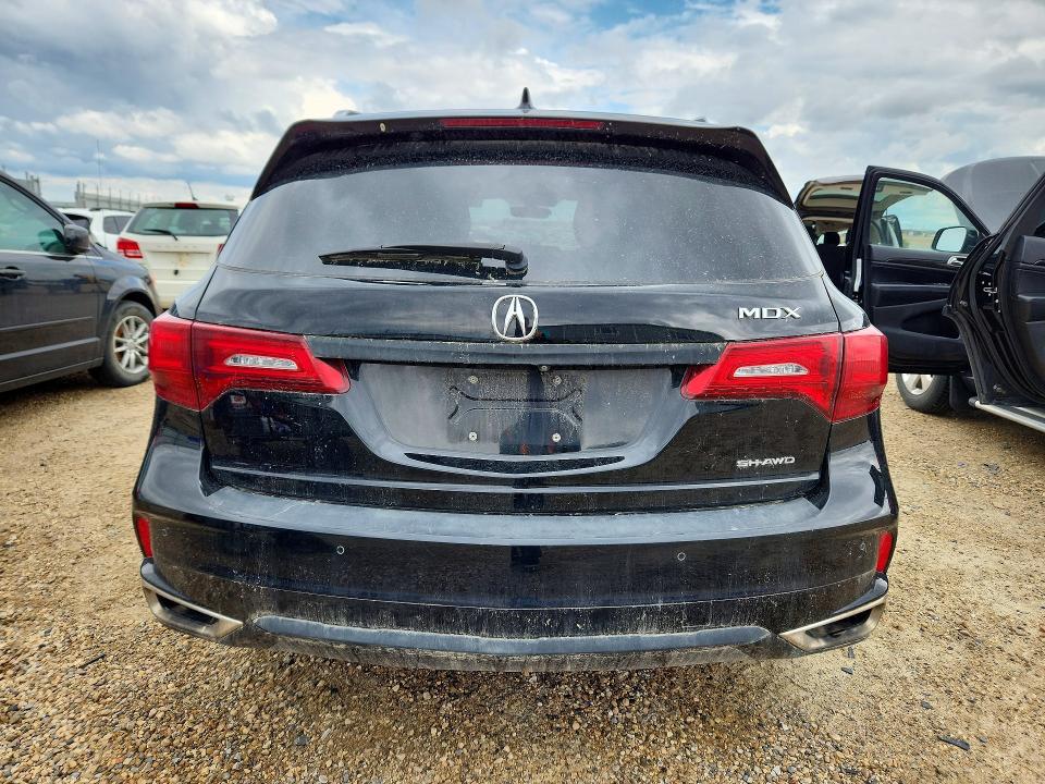 2017 Acura Mdx VIN 5FRYD4H88HB504736 COPART salvage auction — FRONT END, Ab - Bos - Salvage, sold $7,200 on 2026-07-02 (photo 6)