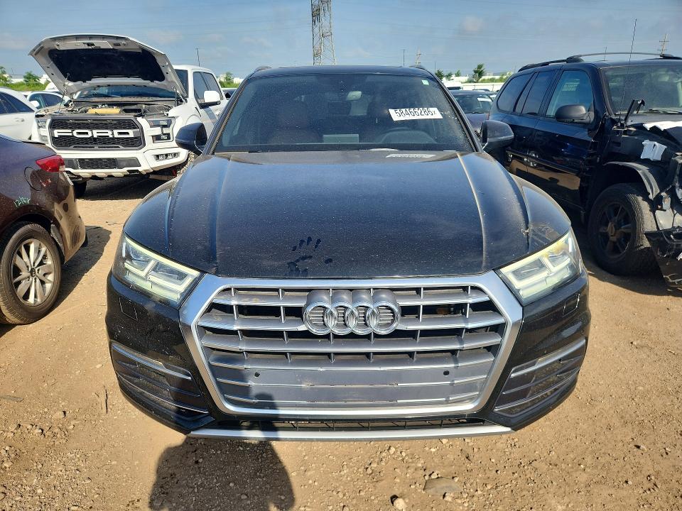 2018 Audi Q5 VIN WA1BNAFY4J2051157 COPART salvage auction — MECHANICAL, Il - Salvage Certificate, sold $850 on 2026-07-21 (photo 5)