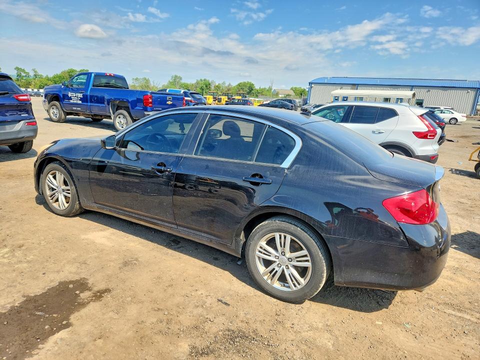 2013 Infiniti G VIN JN1CV6AR5DM769268 COPART salvage auction — SIDE, Pa - Certificate Of Salvage, sold $275 on 2026-07-31 (photo 2)