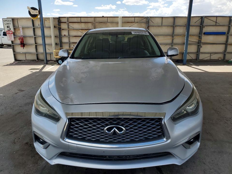 2019 Infiniti Q50 VIN JN1EV7AP2KM512269 COPART salvage auction — HAIL, Tx - Salvage Title-Flood Damage (P), sold $4,600 on 2026-07-14 (photo 5)