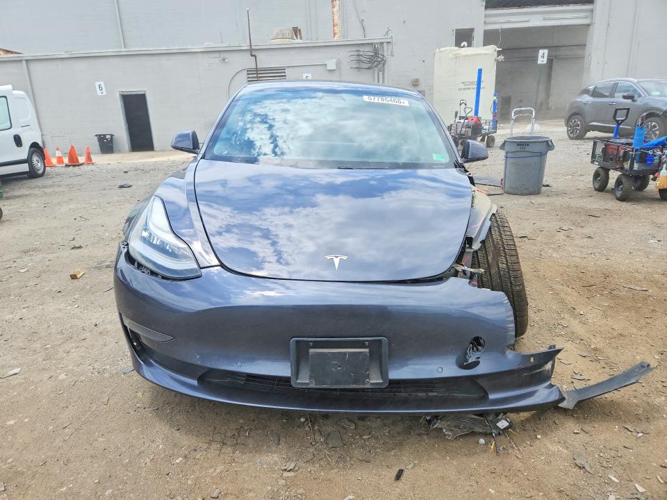 2021 Tesla VIN 5YJ3E1EA2MF859376 COPART salvage auction — FRONT END, Va - Cert Of Title - Salvage, sold $4,150 on 2026-07-15 (photo 5)
