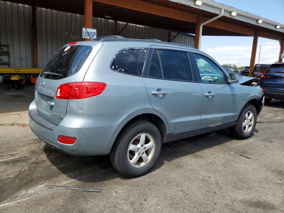 2008 Hyundai Santa fe VIN 5NMSG73D18H182105 COPART salvage auction — FRONT END, CO - PUBLIC - SALVAGE TITLE (P), sold $350 on 2026-07-09 (photo 3)
