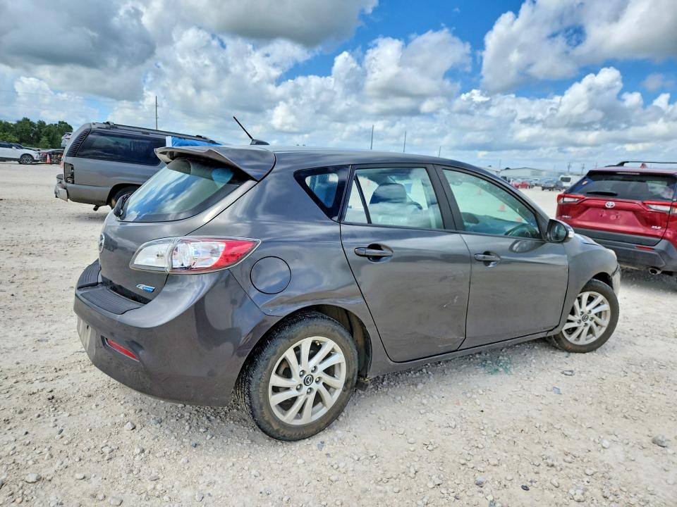 2013 Mazda 3 VIN JM1BL1MP8D1791696 COPART salvage auction — SIDE, Tx - Salvage Vehicle Title, sold $825 on 2026-07-16 (photo 3)
